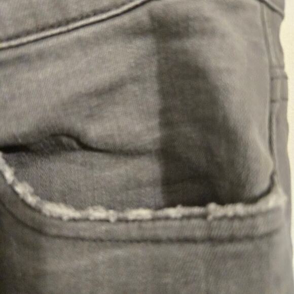 Madewell Women’s High Rise Distressed Skinny Jeans Size 29 Gray Denim - Picture 7 of 15